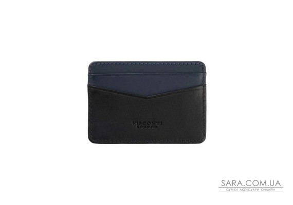 Картхолдер Visconti VSL40 Axe (Black/Steel Blue)