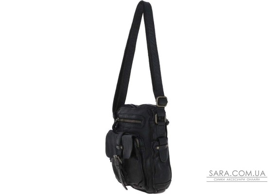 Cумка мужская Ashwood SERGIO Black (Чорний)