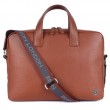 Шкіряна сумка для ноутбука 14 Brampton London Maven Tan (Рудий)