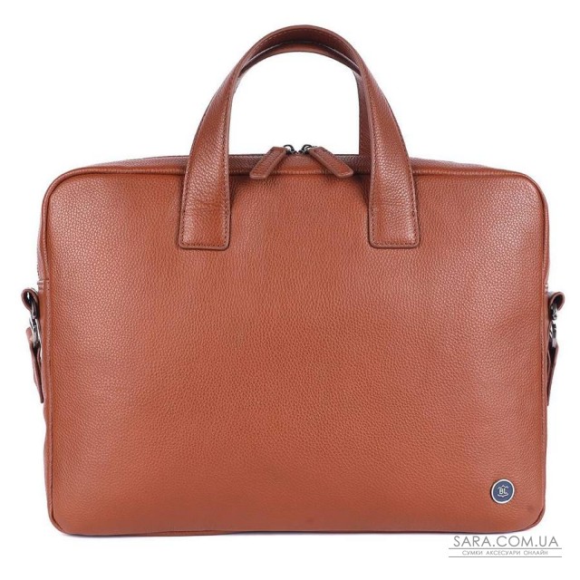 Шкіряна сумка для ноутбука 14 Brampton London Maven Tan (Рудий) Шкіряна сумка для ноутбука 14 Brampton London Maven Tan (Рудий)