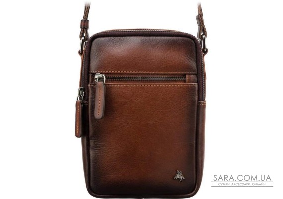 Кожаная сумка через плечо Visconti AT43 Gianni (Burnish Tan)