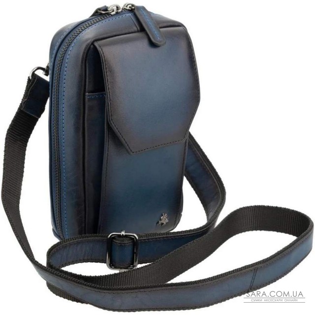 Кожаная сумка через плечо Visconti AT45 Alex (Burnish Blue) Кожаная сумка через плечо Visconti AT45 Alex (Burnish Blue)