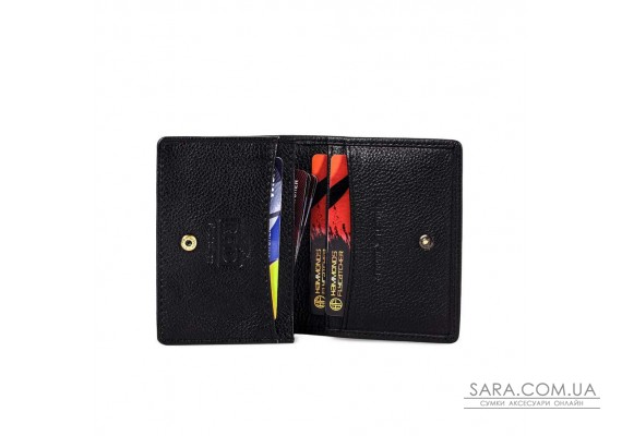 Шкіряний картхолдер Hammonds Flycatcher CC606 Black (Чорний)