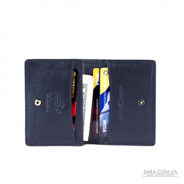 Шкіряний картхолдер Hammonds Flycatcher CC606 Blue (Синій) Шкіряний картхолдер Hammonds Flycatcher CC606 Blue (Синій)