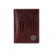 Шкіряний картхолдер Hammonds Flycatcher CC606 Croc Brown (Коричневий)