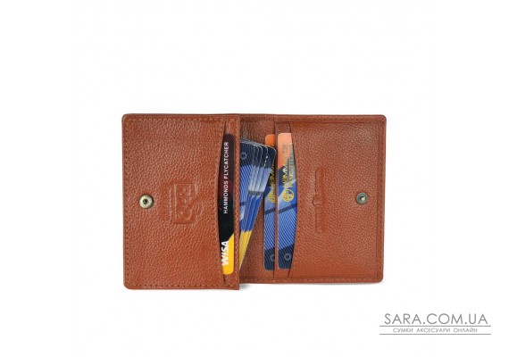 Шкіряний картхолдер Hammonds Flycatcher CC606 Tan (Коричневий)