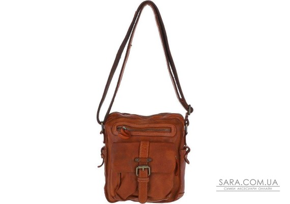 Cумка мужская Ashwood SERGIO Tan (Рыжий)