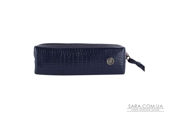 Косметичка чохол шкіряна Hammonds Flycatcher UC501 Croc Blue (Синий)