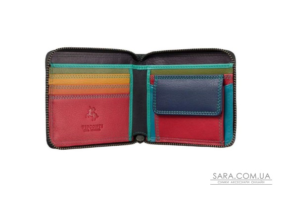 Кошелек женский Visconti SP29 Picasso (Black Hawaii)