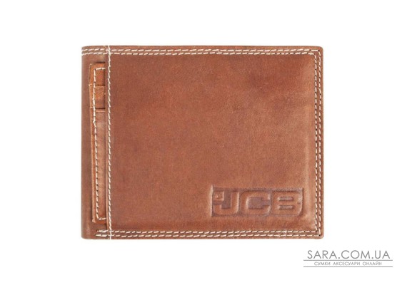 Кошелек кожаный мужской JCB NC52MN Tan (Рыжий)
