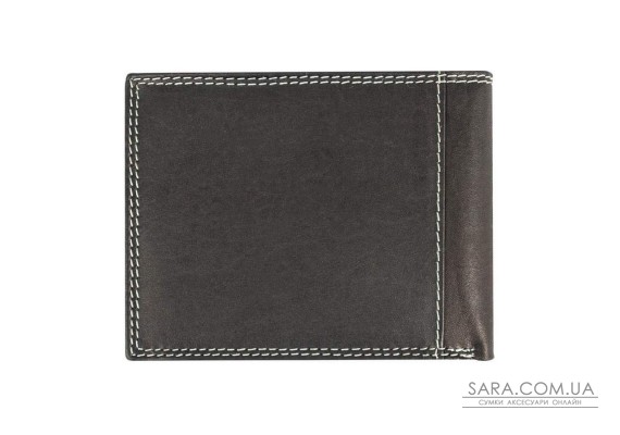 Кошелек кожаный мужской JCB NC52MN Black (Черный)