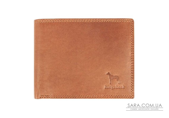 Кошелек кожаный мужской Ridgeback JBNC39MN Tan (Рыжий)