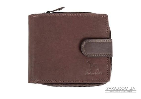 Кошелек кожаный мужской Ridgeback JBNC43MN Brown (Коричневый)