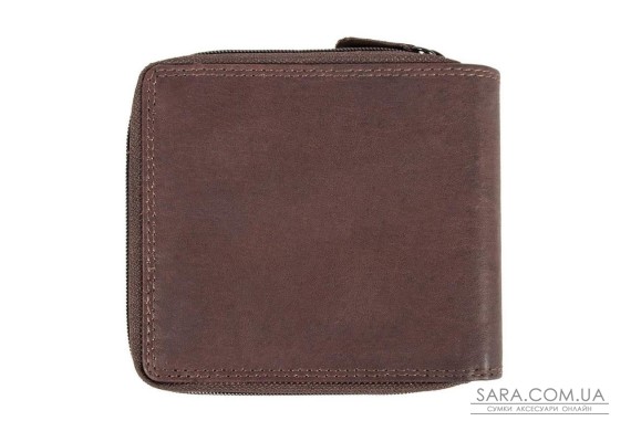 Кошелек кожаный мужской Ridgeback JBNC43MN Brown (Коричневый)