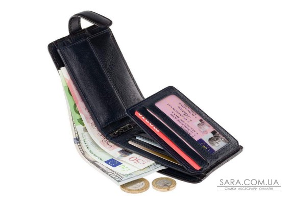 Кошелек мужской Visconti AT72 Henry (Burnish Blue)