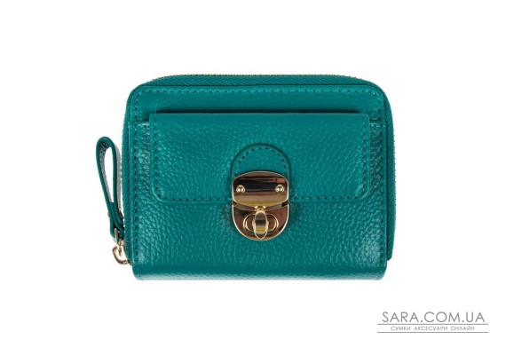 Женский кожаный кошелек Ashwood Y50 Green (Зеленый)