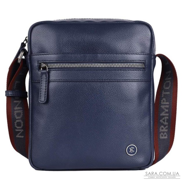 Мужская кожаная сумка через плечо Brampton London Crossflow Navy (Синий) Мужская кожаная сумка через плечо Brampton London Crossflow Navy (Синий)