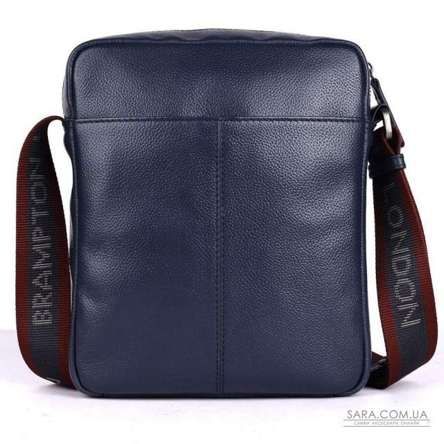 Мужская кожаная сумка через плечо Brampton London Crossflow Navy (Синий) Мужская кожаная сумка через плечо Brampton London Crossflow Navy (Синий)