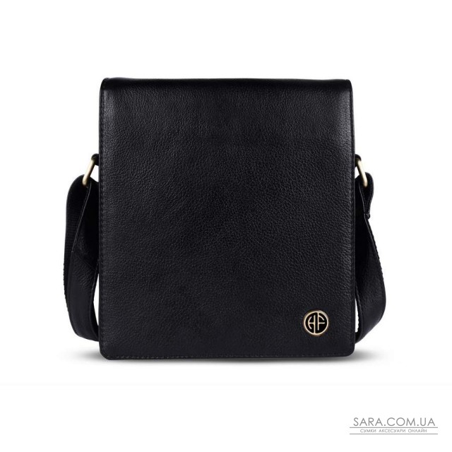 Мужская сумка через плечо кожаная Hammonds Flycatcher SB1159 Black (Черный) Мужская сумка через плечо кожаная Hammonds Flycatcher SB1159 Black (Черный)
