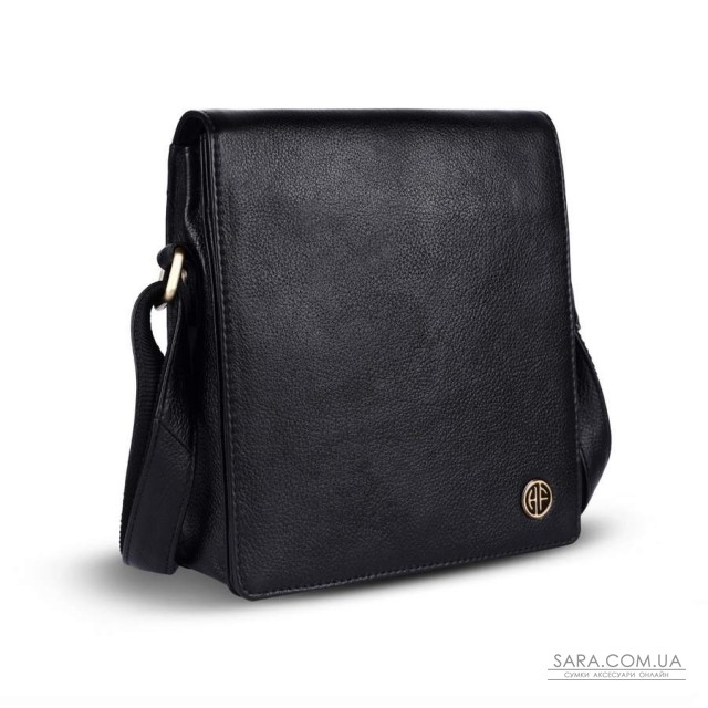 Мужская сумка через плечо кожаная Hammonds Flycatcher SB1159 Black (Черный) Мужская сумка через плечо кожаная Hammonds Flycatcher SB1159 Black (Черный)