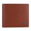 Мужской кожаный кошелек Brampton London Plutus Tan (Рыжий)