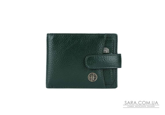 Мужской кожаный кошелек Hammonds Flycatcher HF502 Green (Зеленый)