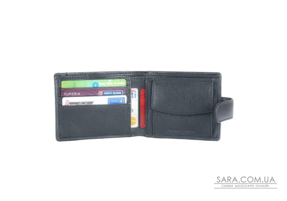 Мужской кожаный кошелек Hammonds Flycatcher HF502 Grey (Серый)