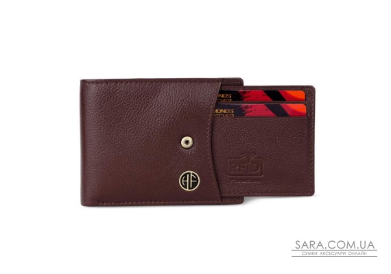 Мужской кожаный кошелек Hammonds Flycatcher HF502 Redwood Brown (Коричневый)