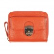 Женский кожаный кошелек Ashwood Y50 Orange (Оранжевый)