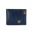 Мужской кожаный кошелек Hammonds Flycatcher HF577 Blue (Синий)