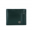 Мужской кожаный кошелек Hammonds Flycatcher HF577 Green (Зеленый)