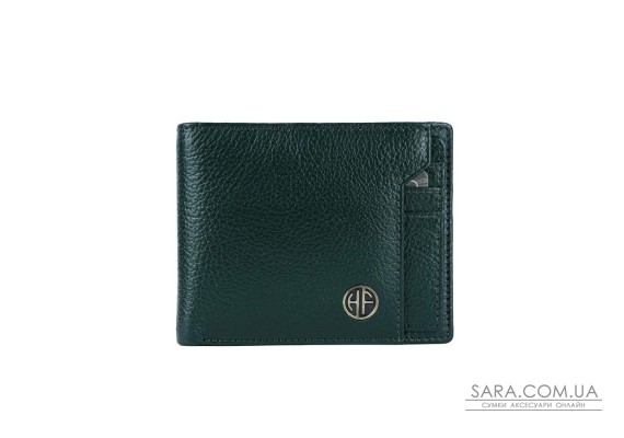 Мужской кожаный кошелек Hammonds Flycatcher HF577 Green (Зеленый)