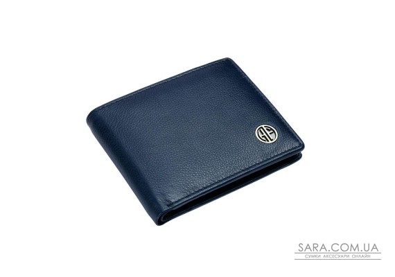 Мужской кожаный кошелек Hammonds Flycatcher HF594 Blue (Синий)