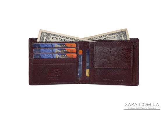 Мужской кожаный кошелек Hammonds Flycatcher HF594 Brown (Коричневый)