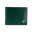 Мужской кожаный кошелек Hammonds Flycatcher HF594 Green (Зеленый)