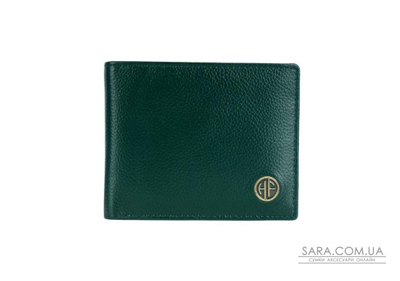 Мужской кожаный кошелек Hammonds Flycatcher HF594 Green (Зеленый)