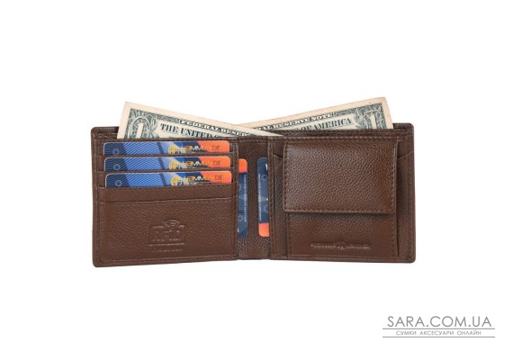 Мужской кожаный кошелек Hammonds Flycatcher HF594 Brushwood (Коричневый)