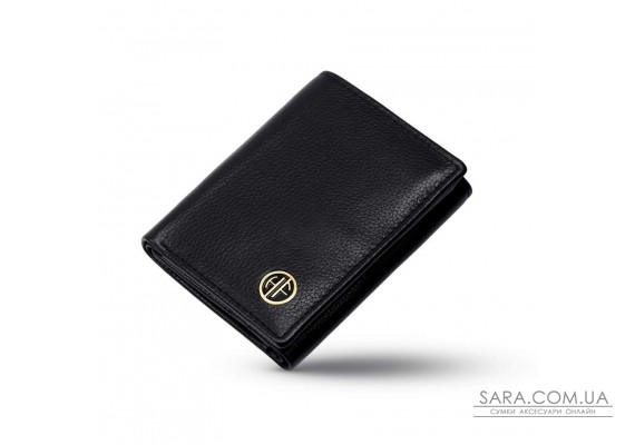 Мужской кожаный кошелек Hammonds Flycatcher HF597 Black (Черный)