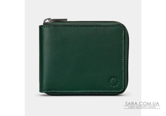 Мужской кожаный кошелек Yoshi Y2046 17 (Green/Brown)