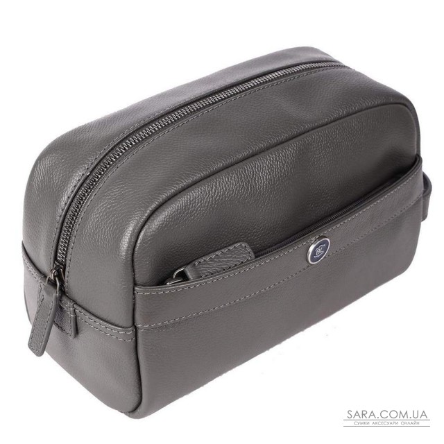 Несесер шкіряний Brampton London Aqualuxe Grey (Сірий) Несесер шкіряний Brampton London Aqualuxe Grey (Сірий)