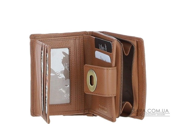 Женский кожаный кошелек Ashwood Y60 Butterscotch (Коричневый)
