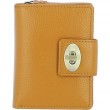 Женский кожаный кошелек Ashwood Y60 Mustard (Горчичный)