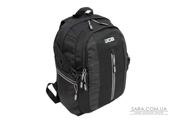 Рюкзак текстильний JCB BP66 (Black/Grey)