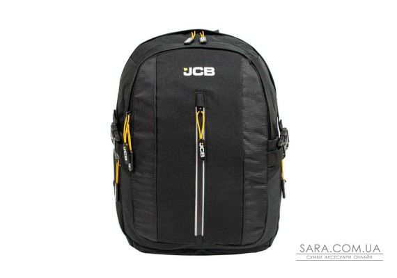 Рюкзак текстильний JCB BP66 (Black/Yellow)