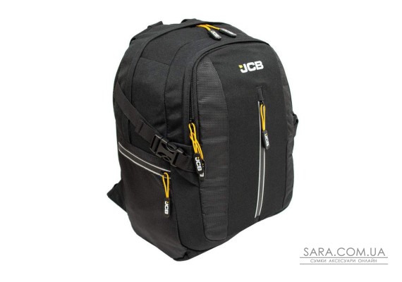 Рюкзак текстильний JCB BP66 (Black/Yellow)