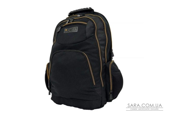 Рюкзак текстильний JCB BP71 (Black/Yellow)