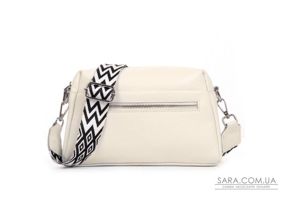 Сумка Шкіряна Жіноча Класична ALEX RAI 99122 white