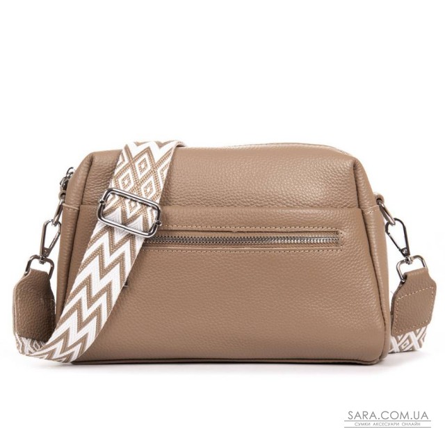 Сумка Шкіряна Жіноча Класична ALEX RAI 99122 khaki Сумка Шкіряна Жіноча Класична ALEX RAI 99122 khaki