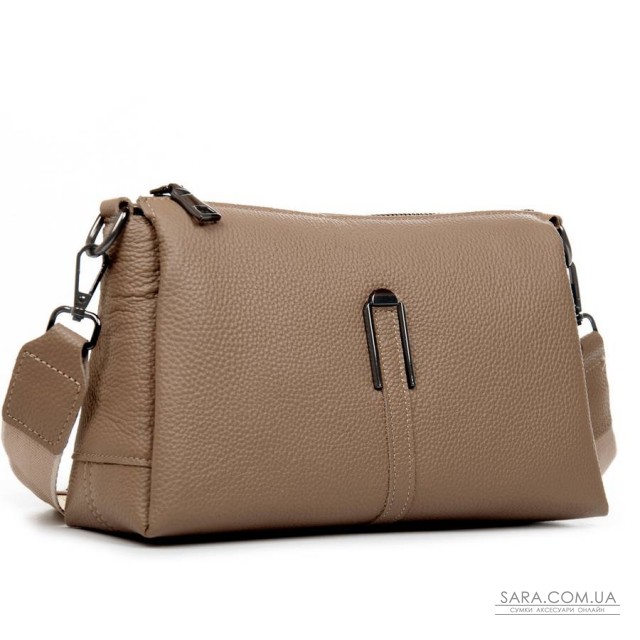 Сумка Шкіряна Жіноча Класична ALEX RAI 99105-2 khaki Сумка Шкіряна Жіноча Класична ALEX RAI 99105-2 khaki