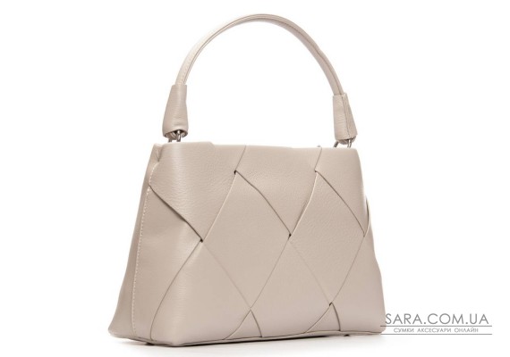 Сумка Шкіряна Жіноча Класична ALEX RAI 6610 grey